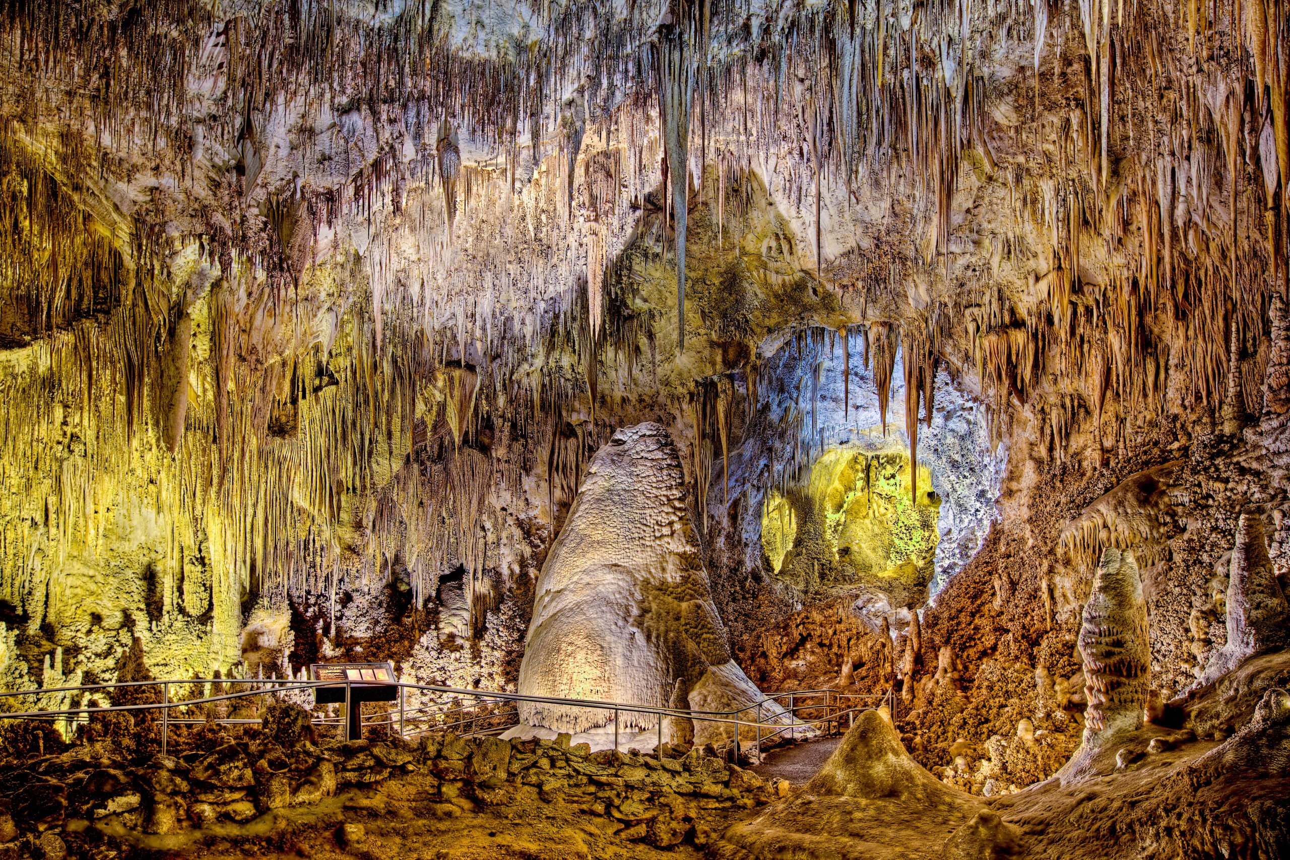 Crystal Spring Dome im Carlsbad Caverns Nationalpark