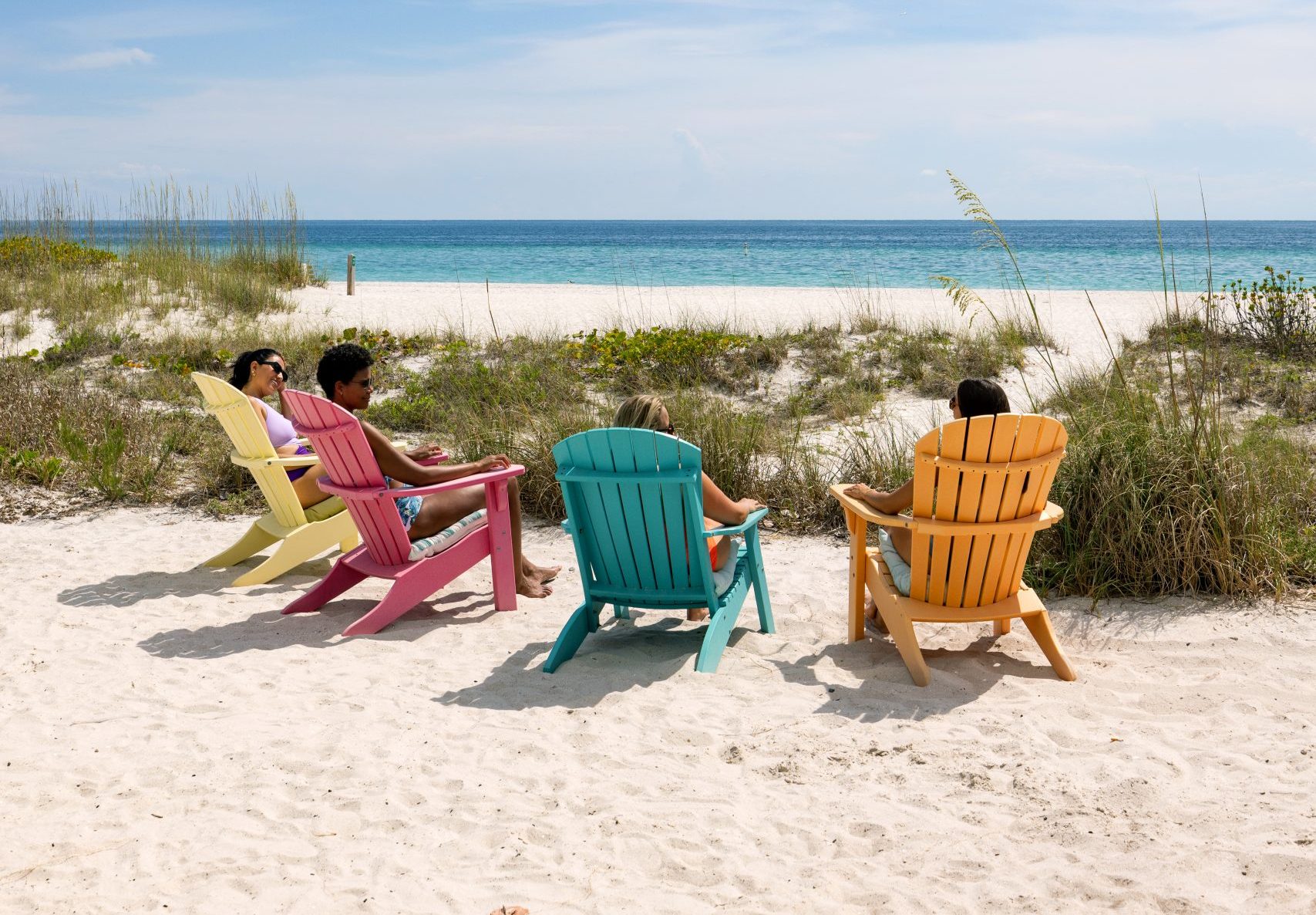 Women at Beach House