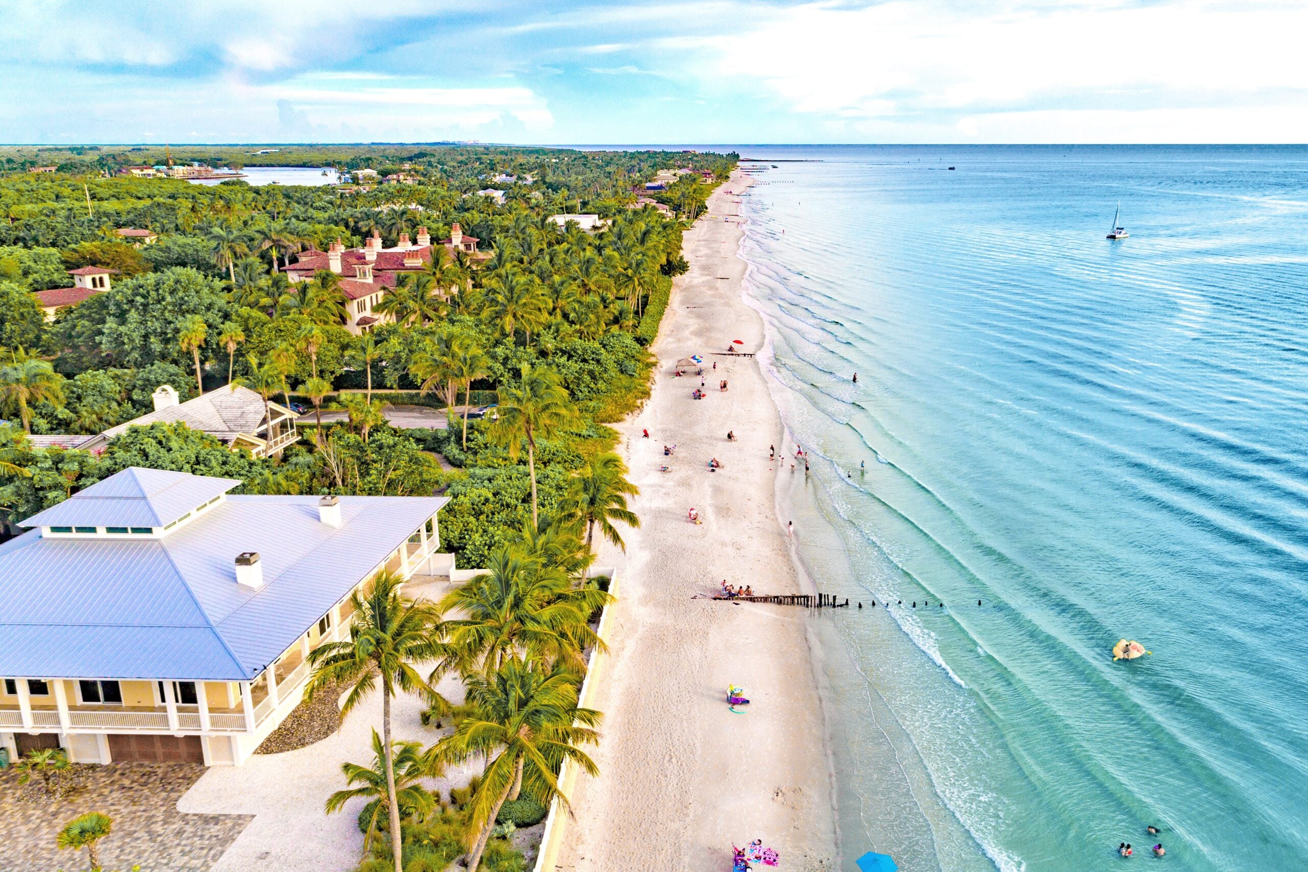 Naples Beach, Paradise Coast, Florida, USA