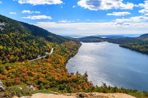 Panorama Aussicht im Acadia Nationalpark