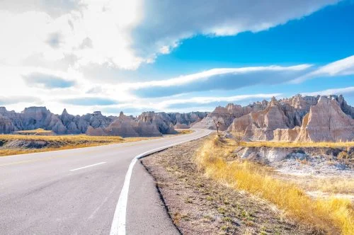 Panoramastrasse durch den Badlands Nationalpark