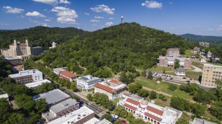Hot Springs Bathhouse Row, Arkansas