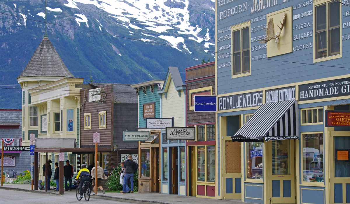 Skagway, Alaska by Reinhard Pantke