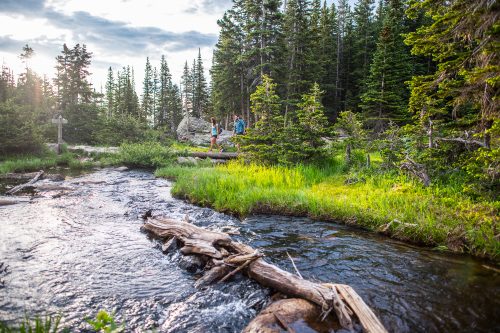 Wanderer im Rocky Mountain Nationalpark ©CTO