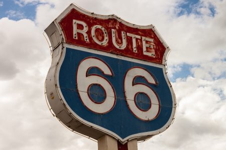 Route 66 sign