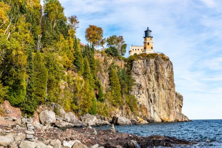 Split Rock Lighthouse im Lake Superior, Minnesota