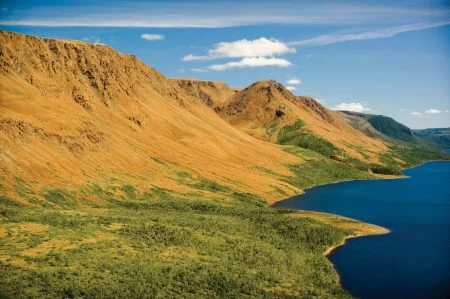 Tablelands im Gros Morne Nationalpark, Neufundland
