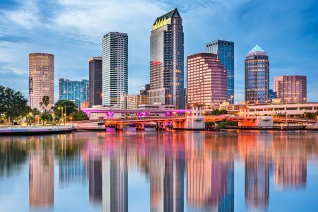 Tampa,,Florida,,Usa,Downtown,Skyline.