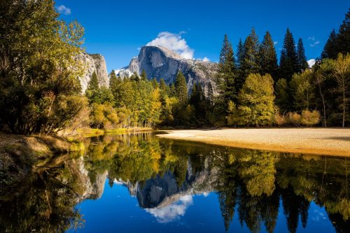 Half Dome Mountain im Yosemite Nationalpark